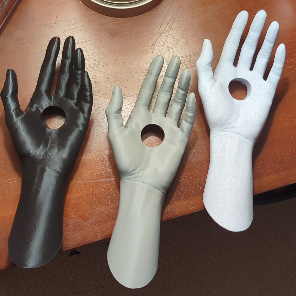Plastic HAND Wine Bottle holder